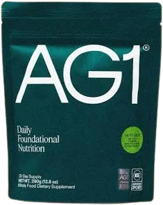 Competitor greens supplement pouch